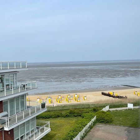 Traumhafte Ferienwohnung - Direkter Meerblick - 50M Zum Strand In Cuxhaven Duhnen In 1A Lage Im Haus Seehuette Εξωτερικό φωτογραφία