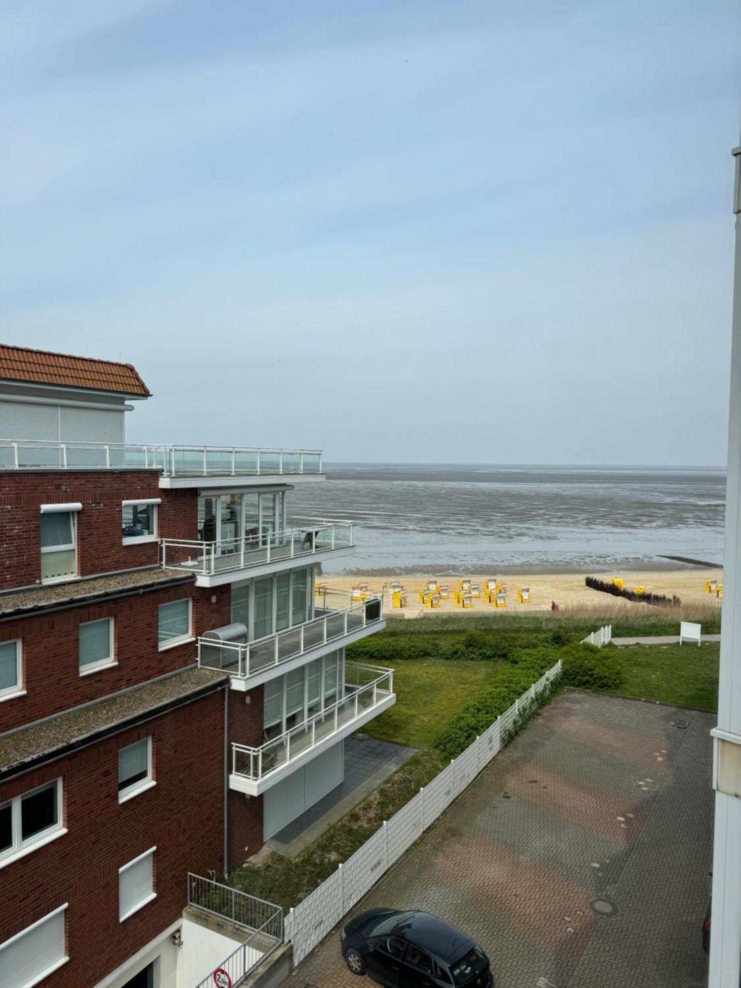 Traumhafte Ferienwohnung - Direkter Meerblick - 50M Zum Strand In Cuxhaven Duhnen In 1A Lage Im Haus Seehuette Εξωτερικό φωτογραφία