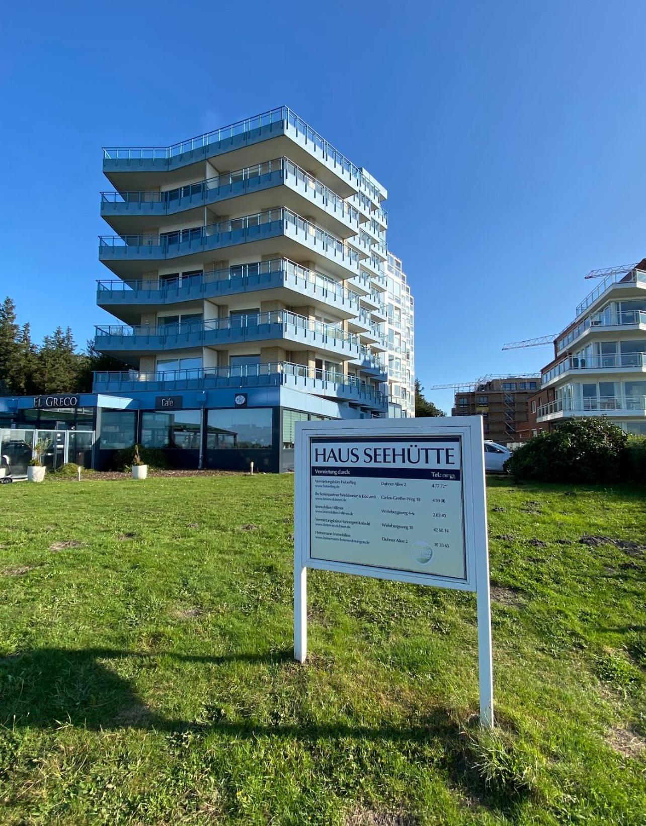 Traumhafte Ferienwohnung - Direkter Meerblick - 50M Zum Strand In Cuxhaven Duhnen In 1A Lage Im Haus Seehuette Εξωτερικό φωτογραφία